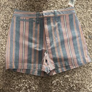 Madewell high waist shorts.